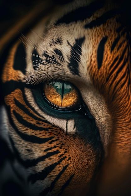 Photo eye of the tiger | Premium Photo #Freepik #photo #tiger #wild #wildlife #wild-nature Tiger Eye Wallpaper, Animals Wild Photography, Eye Of A Tiger, Tiger’s Eye, Tiger Aesthetics, Tiger Fotografie, Tiger Pics, Tiger Photos, Tiger Aesthetic