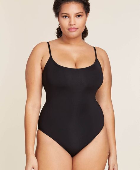 Swimsuit Curvy, Full Coverage Swimsuit, Flattering Swimsuits, Plus Size One Piece, Best Swimsuits, Black One Piece Swimsuit, Curvy Jeans, Black One Piece, Long Torso