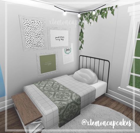 Random Room Ideas Bloxburg, 4 X 5 Bedroom Ideas Bloxburg, Easy Bloxburg Bedroom Ideas, Bloxburg Room Colors, Bloxburg Easy Bedroom Ideas, Bloxburg Simple Bedroom, Roblox Bloxburg Bed Rooms Ideas, Bloxburg Bedroom Ideas Simple, Bloxburg Master Room Ideas Aesthetic