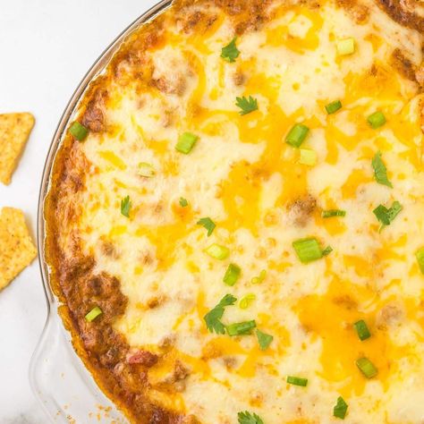 Hot Taco Dip with Cottage Cheese Casserole With Flour Tortillas, Taco Dip With Cottage Cheese, Hot Taco Dip, Enchiladas Casserole, Beef Enchilada Casserole, Cream Cheese Enchiladas, Creamy Enchilada, Bbq Pork Sandwiches, Cottage Cheese Dips