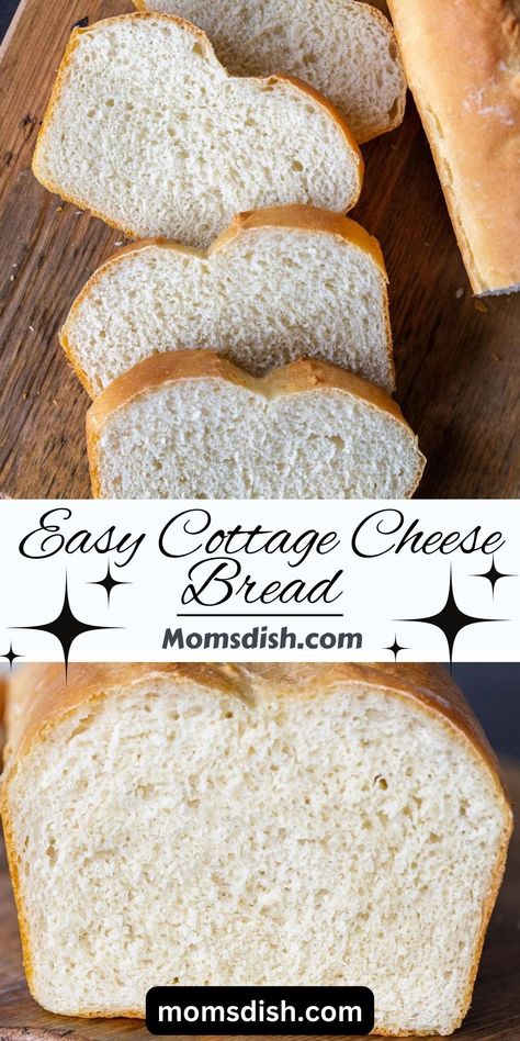 This cottage cheese bread is high-protein, spongy, and stays moist for days. Get ready to experience sandwich bread like never before! Low Calorie Sandwich Bread, Cottage Cheese And Egg White Bread, Protein Cottage Cheese Bread, Bread Made With Cottage Cheese, High Protein Bread Recipe, Keto Cottage Cheese Bread, Whey Bread, Recipes Using Cottage Cheese, Cabbage Bread