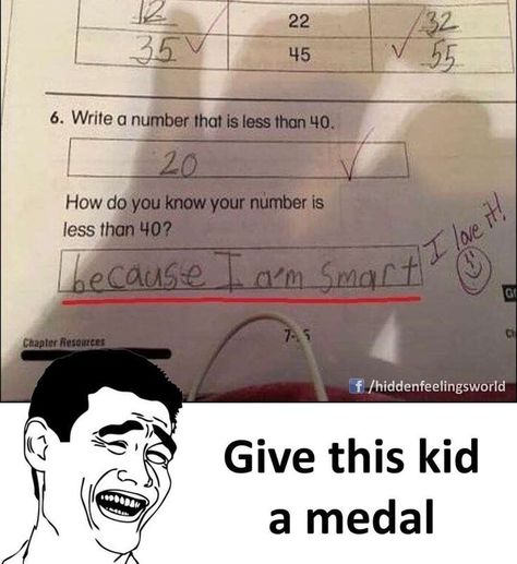 School Meaning Funny, Funny Kid Answers, Mean Jokes, Funny Test Answers, Kid A, Funny Texts Jokes, School Quotes Funny, Weird Quotes Funny, Latest Funny Jokes