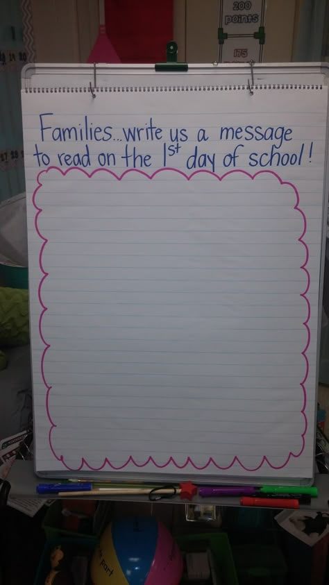 Open House Kindergarten, Preschool Orientation, Preschool Open House, Open House Activities, Open House Night, Preschool First Day, School Open House, House Night, Teaching Classroom Management