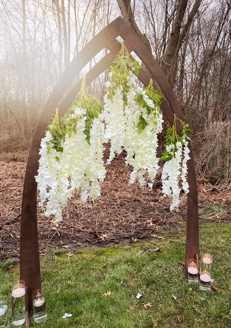 Celtic Wedding Arch, Gothic Wedding Archway, Cathedral Wedding Arch, Ethereal Wedding Arch, Witchy Wedding Arch, Wedding Arch Unique, Wisteria Wedding Arch, Wisteria Arch, Branch Arch Wedding