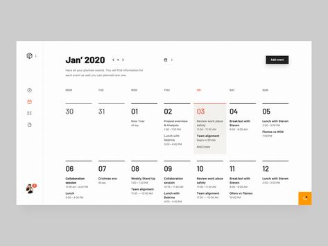 달력 디자인, Data Visualization Design, Calendar Layout, Ui Design Website, Digital Calendar, Dashboard Design, Ui Design Inspiration, Schedule Design, Web Template Design