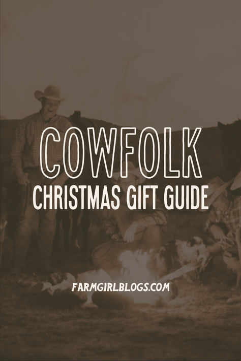 The ultimate gift guide for the western folk by Farm Girl / farmgirlblogs.com Western Christmas Gifts For Women, Western Christmas Gifts, Western Gift Ideas, Girl Christmas Gifts, Raising Cattle, Girly Christmas Gifts, Cowboy Gifts, Rural Lifestyle, Cowgirl Gifts