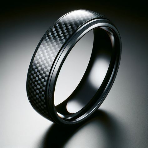 The Future of Forever Embracing Carbon Fiber Wedding Bands (3)