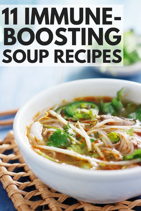 Immune Boosting Soup, Vegan Noodle Soup, Thai Chicken Noodles, Cooking With Turmeric, Healing Soup, Vegan Noodles, Immune Boosting Foods, Detox Soup, Natural Healing Remedies