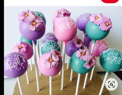 Flower Theme Cake Pops, Isabella Encanto Cake Ideas, Encanto Cake Pops, Isabella Cake, Encanto Theme, Flower Cake Pops, Circus Birthday Party Theme, Cake Pop Displays, Encanto Birthday