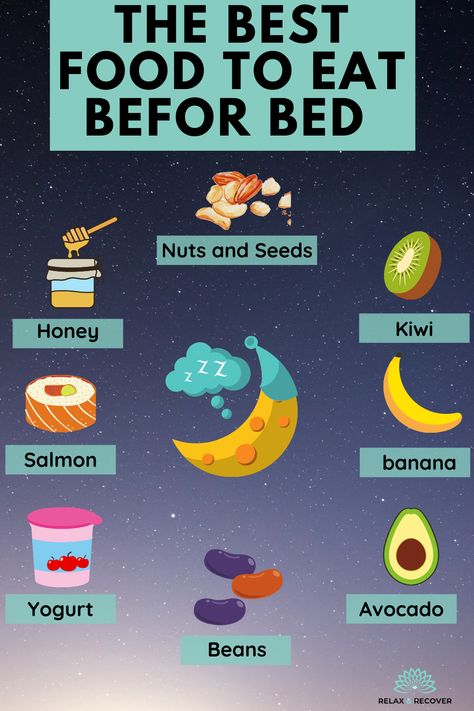 Healthy Snacks Before Bed, Snacks Before Bed, Bedtime Snack, Food For Sleep, Healthy Bedtime Snacks, Food Health Benefits, Food To Eat, Eating Before Bed, Sleep Remedies