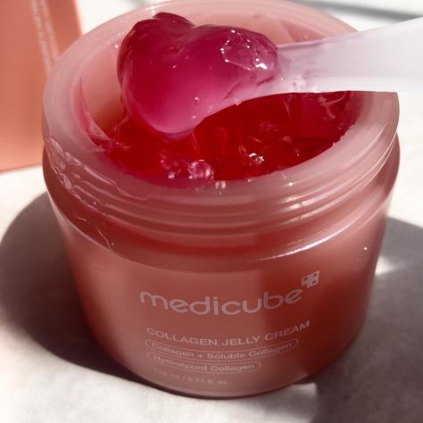 Transform your skincare routine with @medicube_us Collagen Jelly Cream! Packed with hydrolyzed collagen and hyaluronic acid, this lightweight jelly cream deeply hydrates and firms your skin, promoting a youthful glow. Perfect for all skin types, it’s your go-to for radiant and plump skin. 🌟 #Medicube #kbeauty #CollagenCare #GlowUp #LifeWASOSkincare Medicube Collagen Jelly Cream, Collagen Jelly, Jelly Cream, Plump Skin, Hydrolyzed Collagen, K Beauty, All Skin Types, Glow Up?, Skincare Routine