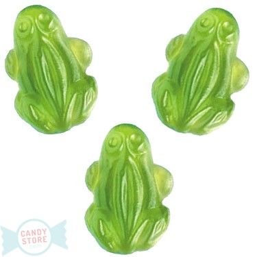 Haribo Green Gummi Frogs. Candy Buffet Bar, Haribo Candy, Chocolate Store, Candy And Chocolate, Banana Candy, Wholesale Candy, Gummy Candies, Beach Candy, Honey Candy