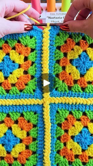 Granny Square Connecting Stitches, 3d Mitered Granny Square, Braids Art, Seamless Join Granny Squares, Granny Square Lace Join, Crochet Joining, Stitch Braid, Seamless Granny Square Join, Crochet Granny Squares