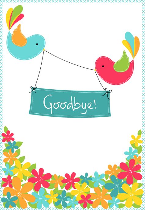 Goodbye from Your Colleagues - Free Good Luck Card | Greetings Island Goodbye Cards, Farewell Card, Goodbye And Good Luck, Welcome New Year, Leaving Cards, Farewell Cards, Free Printable Cards, Card Templates Printable, Good Luck Cards