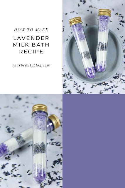 DIY recipe for lavender bath salts. This has an herbal bath salts recipe with real dried lavender buds and lavender bath salts benefits for your skin and mind. A lavender milk bath recipe is excellent for your skin, especially for dry skin. This herbal bath salts DIY is also a great DIY bath and body gift. A homemade milk bath recipe is easy to make. I like making them as test tube bath salts diy. You can make several milk bath recipe DIY at once for gifts. This is an easy lavender bath salts Milk Bath Recipe Diy, Test Tube Packaging, Test Tube Bath Salts, Diy Bath Salts With Essential Oils, Lavender Milk Bath, Bath Salts Diy Recipes, Bath Recipes Diy, Homemade Bath Salts Recipe, Diy Bath Soak