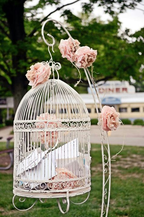 #Rustic wedding #birdcage #card holder Birdcage Card Holders, Rustic Wedding Card Holder, Wedding Gift Card Box, Rustic Card Box, Rustic Card Box Wedding, Vintage Birdcage, Wedding Birdcage, Wedding Card Box, Vintage Bird Cage