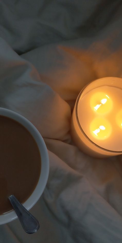 Coffee And Candle Aesthetic, Good Morning Story, Morning Peace, Peace Aesthetic, Morning Story, Healing Aesthetic, Aesthetic Candle, Candles Photography, Morning Mood