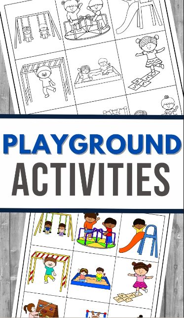 Playground Scavenger Hunt Playground Scavenger Hunt, Preschool Counting Worksheets, Playground Activities, Sunflower Coloring Pages, Preschool Counting, Counting Worksheets, Monkey Bars, Free Homeschool, Ocean Colors