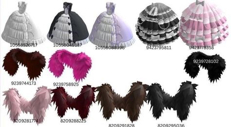 Brookhaven Outfit Codes Accessories, Roblox Prom Dress Codes Berry Ave, Roblox Accessories Codes, Fete Emo, Roblox Ids, Fancy Dress Code, Roblox Brookhaven, Victorian Accessories, Roblox Image Ids