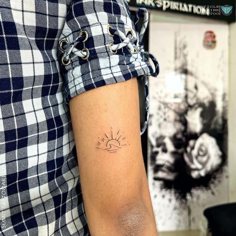 Chasing Sunsets Tattoo, Tattoos Sunset, Sunset Tattoo, Magical Sunset, Sunset Tattoos, Chasing Sunsets, Leaf Tattoos, Goa, Maple Leaf Tattoo