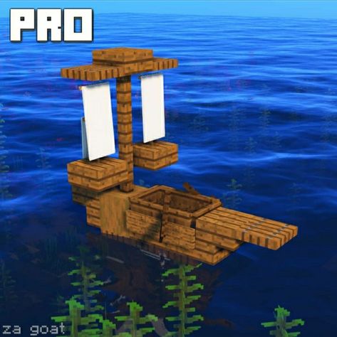 Minecraft Port Design, Minecraft Boat Ideas, Minecraft Boat, Minecraft Statues, Minecraft Interior Design, Minecraft Farm, Minecraft Medieval, Cute Minecraft Houses, Minecraft Furniture