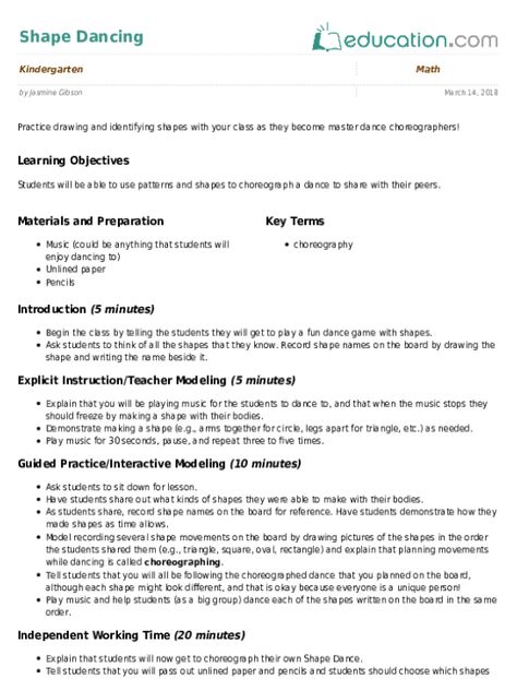 Practice drawing and identifying shapes with your class as they become master dance choreographers! Creative Movement, Teach Dance, Lesson Plan Template, Dance Program, Dance Instruction, Drill Team, Practice Drawing, Pink Office, Dance Classes