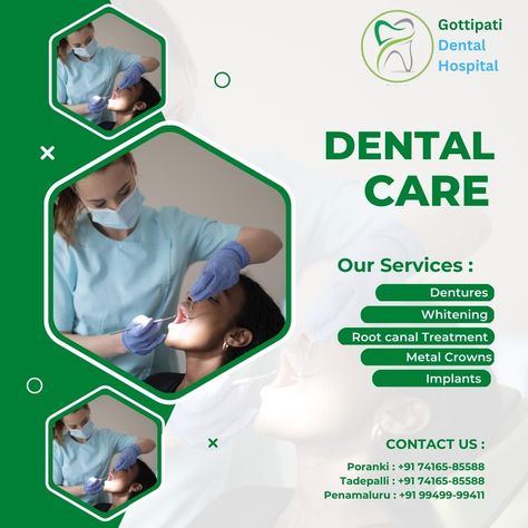 BEST DENTAL HOSPITAL IN VIJAYAWADA For More Details Visit Our Gottipati Dental Hospital In Vijayawada #Dentalhospitalinvijayawada #Braces #Metalcrowns #Teethwhitening #Implants #Rootcanals Dental Hospital, Braces, Quick Saves