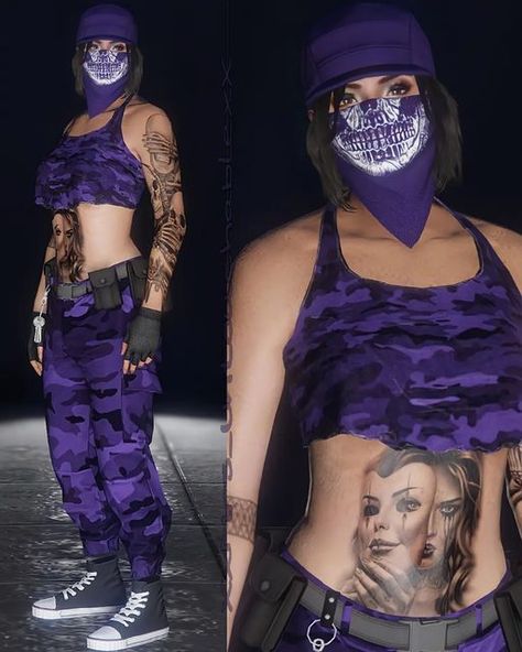 Purple Gta Outfits, Pink Gta Outfits Female, Gta 5 Online Outfits Female No Glitch, Hot Gta Female Outfits, Gta 5 Fivem Outfits Female, Gtav Outfits Female, Gta 5 Outfits Female Non Glitched, Pink Gta Outfits, Gta Online Female Outfits