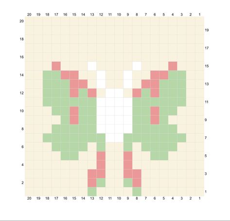 Luna Moth Pixel Art, Moth Pixel Art, Hoodie Art, Small Crochet Gifts, Blanket Squares, Crochet Grid, Perler Designs, Pony Bead Projects, Crochet Graphs