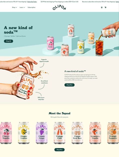 Website Design Shopping, Graphic Design Web Design, Food Web Design Inspiration, Website Homepage Ideas, Website Visual Design, Html Website Ideas, Art Shop Website Design, Ecommerce Graphic Design, Packaging Website Design