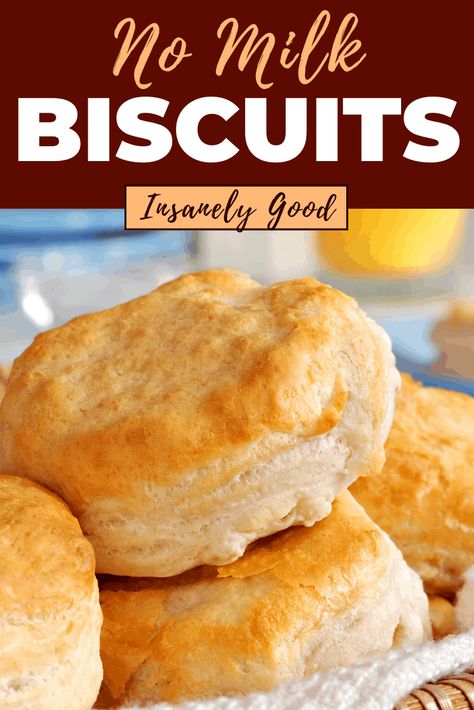 No Milk Biscuit Recipe, Milk Biscuit Recipe, No Milk Biscuits, Biscuit Recipe No Milk, Popeyes Biscuit Recipe, Cracker Barrel Biscuits, Dairy Free Biscuits, Cracker Barrel Recipes, Milk Biscuits