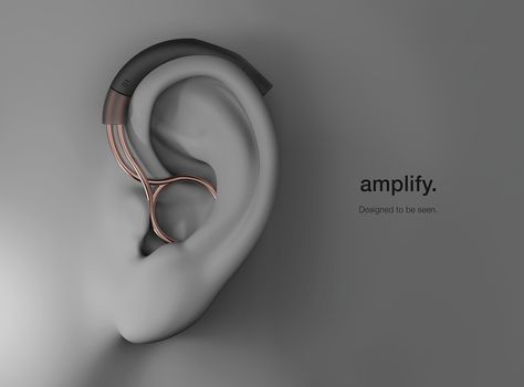 Hearing Aid Ads, Smart Jewelry, Concept Development, Hearing Loss, Earplugs, Will Turner, Hearing Aids, Design Student, Industrial Furniture