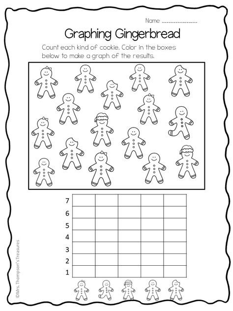 Gingerbread Man Printables - Classroom Freebies Gingerbread Kindergarten Activities, Gingerbread Preschool Activities, Gingerbread Graph, Gingerbread Worksheets, Free Printable Gingerbread Man, Gingerbread Kindergarten, Gingerbread Man Math, Gingerbread Preschool, 100s Chart