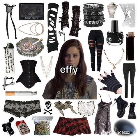 Effy Stonem Aesthetic, Effy Stonem Style, Skins Aesthetic, Effy Stonem, Masc Outfits, Cute Headers For Twitter, Skins Uk, Alt Outfits, Best Friend Outfits