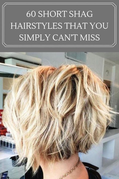 Hairstyles For 2023, Short Shaggy Haircuts, Short Shag Haircuts, Thick Wavy Hair, Short Shag Hairstyles, Short Shag, Choppy Bob Hairstyles, Chin Length Hair, Choppy Hair