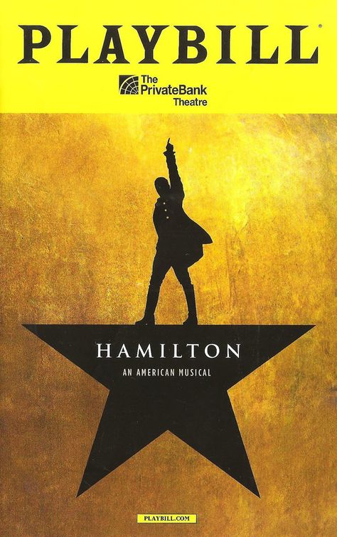 Hamilton Playbill, Hamilton The Musical, Theater Tickets, Broadway Theatre, Lin Manuel Miranda, Lin Manuel, Broadway Musicals, Tony Awards, Musical Theatre