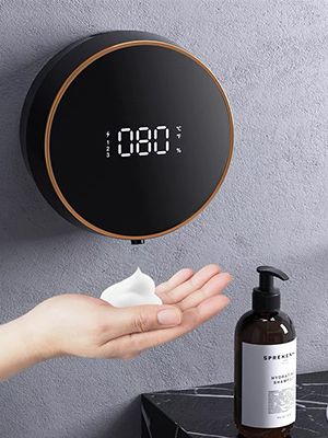 Auto Soap Dispenser, Automatic Soap Dispenser Bathroom, Bathroom Soap Dispenser Ideas, Hands Free Soap Dispenser, Foam Hand Soap, Bathroom Dispensers, Soap Dispenser Wall, Wall Mounted Soap Dispenser, Shampoo Dispenser