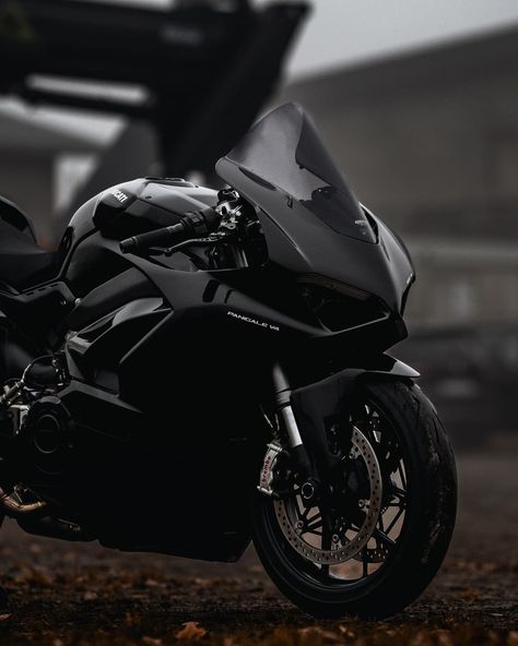 Ducati Panigale V4 Black, Ducati Black, Black Ducati, Black Vehicles, Bikes Black, Black Motorbike, Sony A7c, Ducati Supersport, Ducati Panigale V4