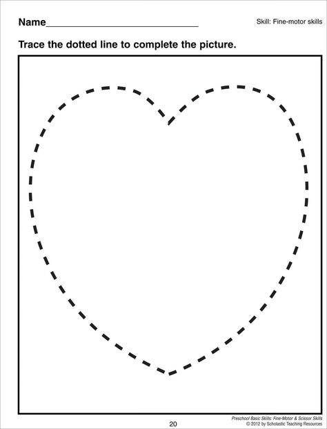 Valentine Worksheets, Shape Tracing, Shape Worksheets For Preschool, Shapes Worksheet Kindergarten, Shape Tracing Worksheets, Shape Coloring Pages, Shapes Kindergarten, February Crafts, Printable Shapes