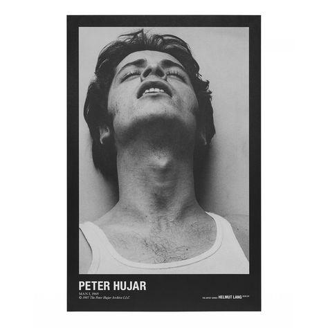 Helmut Lang Poster, Helmut Lang Campaign, Peter Hujar, A Little Life Book, Fashion Poster Design, Andy Black, Black And White Portraits, Shoot Inspiration, Photoshoot Inspiration