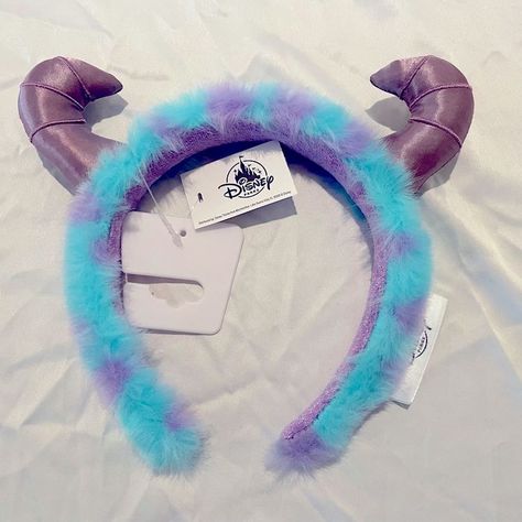 Sully Ears, Thomas Kinkade Disney Puzzles, Sully From Monsters Inc, Sully Monsters Inc, Horns Headband, Thomas Kinkade Disney, Inc Monsters, Disney Puzzles, Disney Mouse Ears