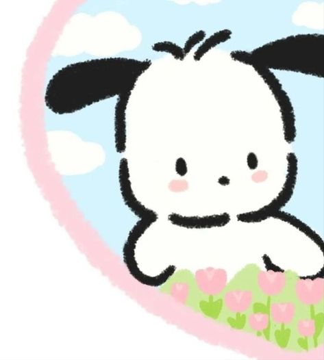 Pfp Pictures Matching, Sanrio Matching Pfp Pochacco, Pompompurin And Pochacco Matching Pfp, Pochacco And Hello Kitty Matching Pfp, Chococat And Keroppi Matching Pfp, Pochacco Matching Pfp, Hello Kitty And Pochacco, Couples Pfp, Cat App