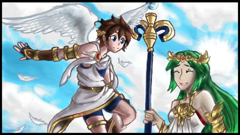 Space Pirate Ship, Icarus Art, Lady Palutena, Ah My Goddess, Kid Icarus Uprising, Kid Icarus, Space Pirate, Smash Brothers, Super Smash Brothers