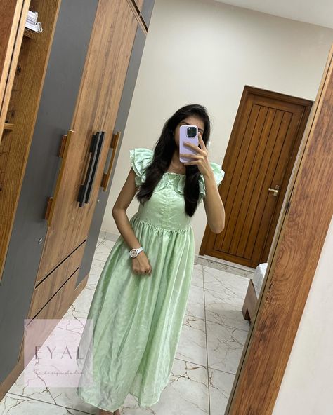 E-166s satin maxi in cap sleeves (with lining) Sizes: XS to XXL Mild soap handwash and steam ironing is recommended Dm for orders and price Colour may slightly vary due to lighting Model Size -Xs [kurti, festive, maxi, co ord, kurta sets, regular wear, casual wear, office wear, style, marriage] #kurti#casulakurti#dailywearkurti#smallbusiness#officewearkurti#officewearstyle#kurtisofeyal#festivekurtis#kurtidesign#kurtis #kurticollection#kurtifashion#kurtistyle#eyaldesigningstudio#smallb... Kurti Collection, Satin Maxi, Mild Soap, Co Ord, Office Wear, Cap Sleeves, Steam, Casual Wear, Satin