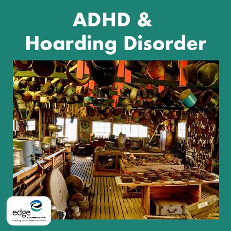 A recent study found that people with ADHD are significantly more likely to exhibit hoarding behaviors. Both ADHD and hoarding are connected to difficulties with executive function skills such as having trouble focusing, and high impulsivity. Hoarding will not resolve itself over time. Check out our latest blog post to learn more about hoarding information, prevention, and help. Hoarding Help, Executive Function, Konmari Method, Executive Functioning, Education Level, Education College, Why Do People, Cleaning Organizing, Health And Safety