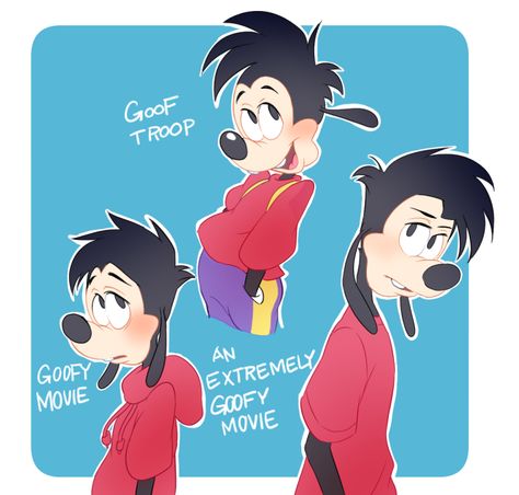 Max Through the Years | by なちゅのり @ Pixiv.net // #disney; goof troop; a goofy movie Mouse Village, Max Goof, Goofy Pics, Drawing Disney, Goof Troop, Goofy Disney, Disney Wallpapers, Disney Duck, Goofy Movie