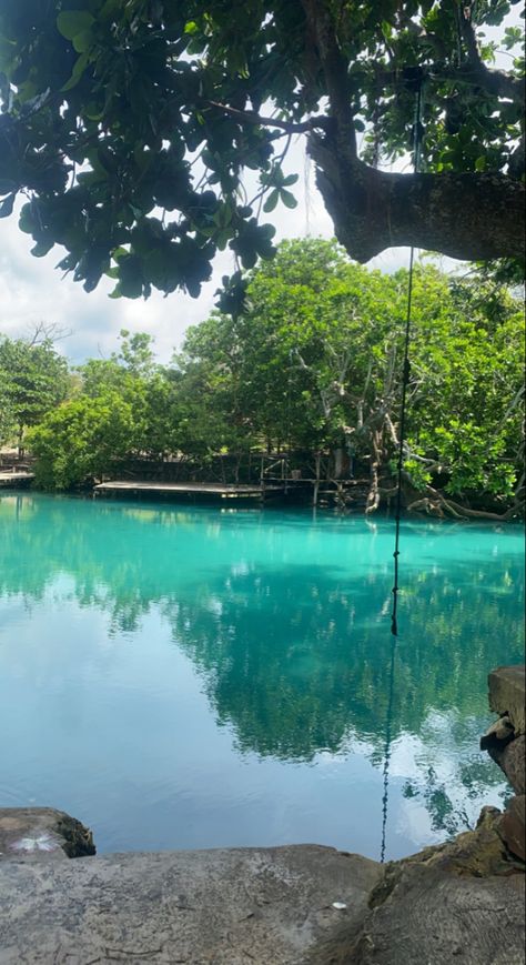 Vanuatu’s famous blue lagoon situated on the main island of Efate Blue Lagoon Vanuatu, Vanuatu Aesthetic, Blue Lagoon Aesthetic, Lagoon Aesthetic, Vanuatu Port Vila, Port Vila, Emoji Pictures, Blue Hole, New Caledonia