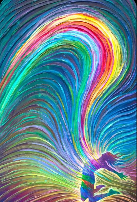 Art Rhythm, Energy Painting, Rhythm Art, Feminine Spirituality, Beautiful Energy, Consciousness Art, Personal Empowerment, Energy Art, Visionary Art