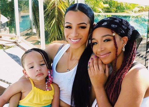 Deyjah Harris, Zonnique Pullins, Tiny Harris, Emotional Messages, Vacation Video, Celebrity Families, To Forgive, Three Daughters, Celebrity Moms