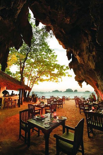 Phra Nang Beach Krbi Province Thailand Thailand Beach, Thailand Honeymoon, The Grotto, Thailand Adventure, Thailand Vacation, Magic Places, Railay Beach, Krabi Thailand, Ao Nang